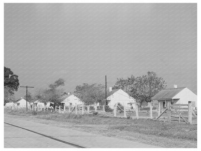 Cane Plantation Worker Houses New Roads Louisiana 1938 - Available at KNOWOL
