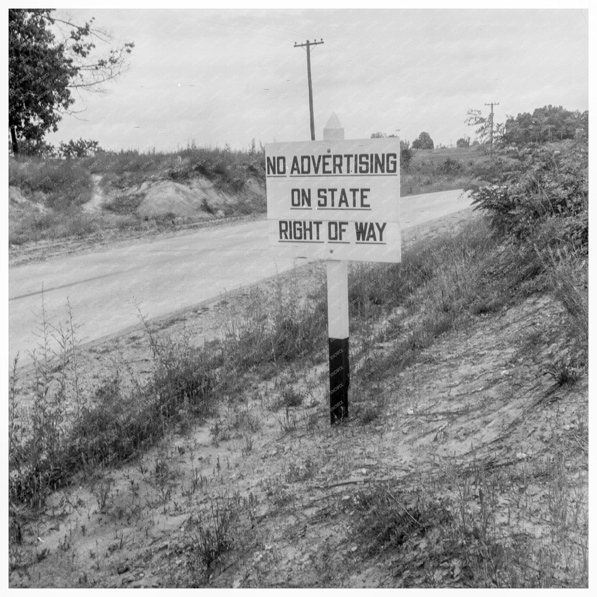 Cannon County Tennessee Highway Sign June 1938 - Available at KNOWOL