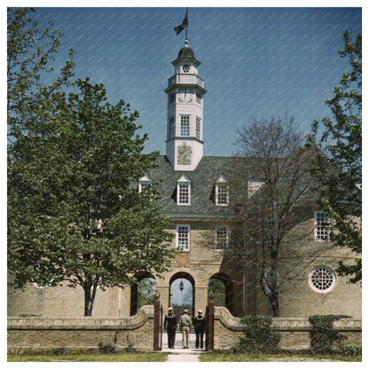 Capitol of Virginia Colony April 1943 Historic Photo - Available at KNOWOL