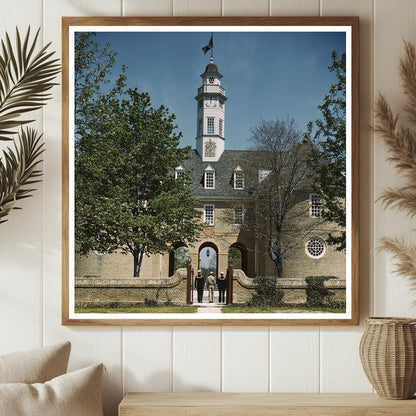 Capitol of Virginia Colony April 1943 Historic Photo - Available at KNOWOL