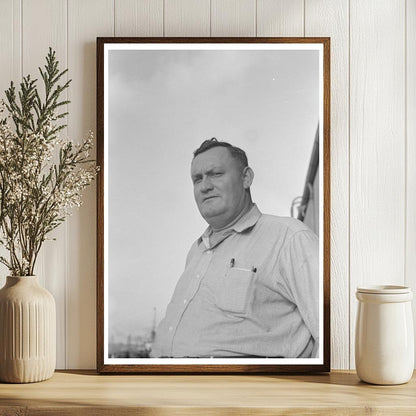 Captain of El Rito Navigating Mississippi River 1938 - Available at KNOWOL