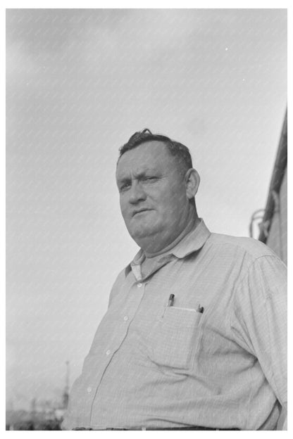 Captain of El Rito Navigating Mississippi River 1938 - Available at KNOWOL