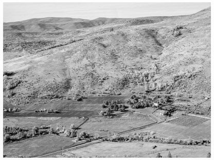 Carlock Farmstead Gem County Idaho October 1939 Vintage Photo - Available at KNOWOL