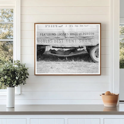 Carnival Employee in Hammock Sikeston Missouri 1938 - Available at KNOWOL