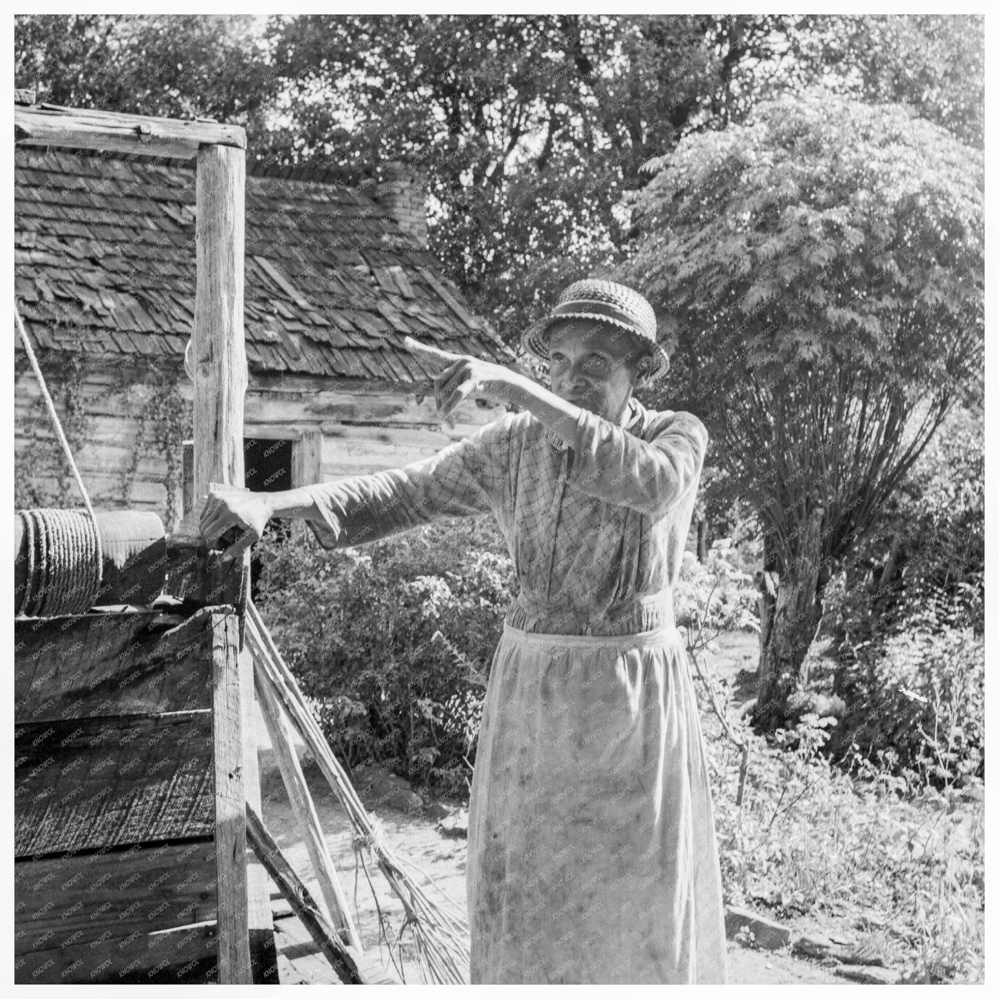 Caroline Atwater Vintage Photo July 1939 North Carolina - Available at KNOWOL