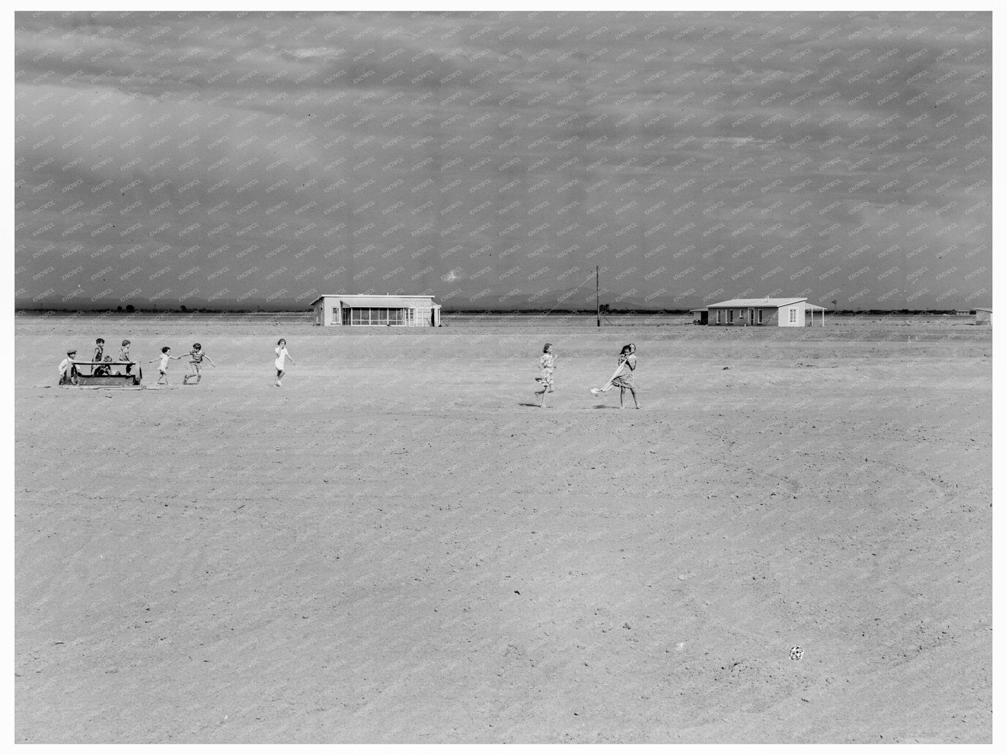 Casa Grande Project Children Arizona 1938 - Available at KNOWOL