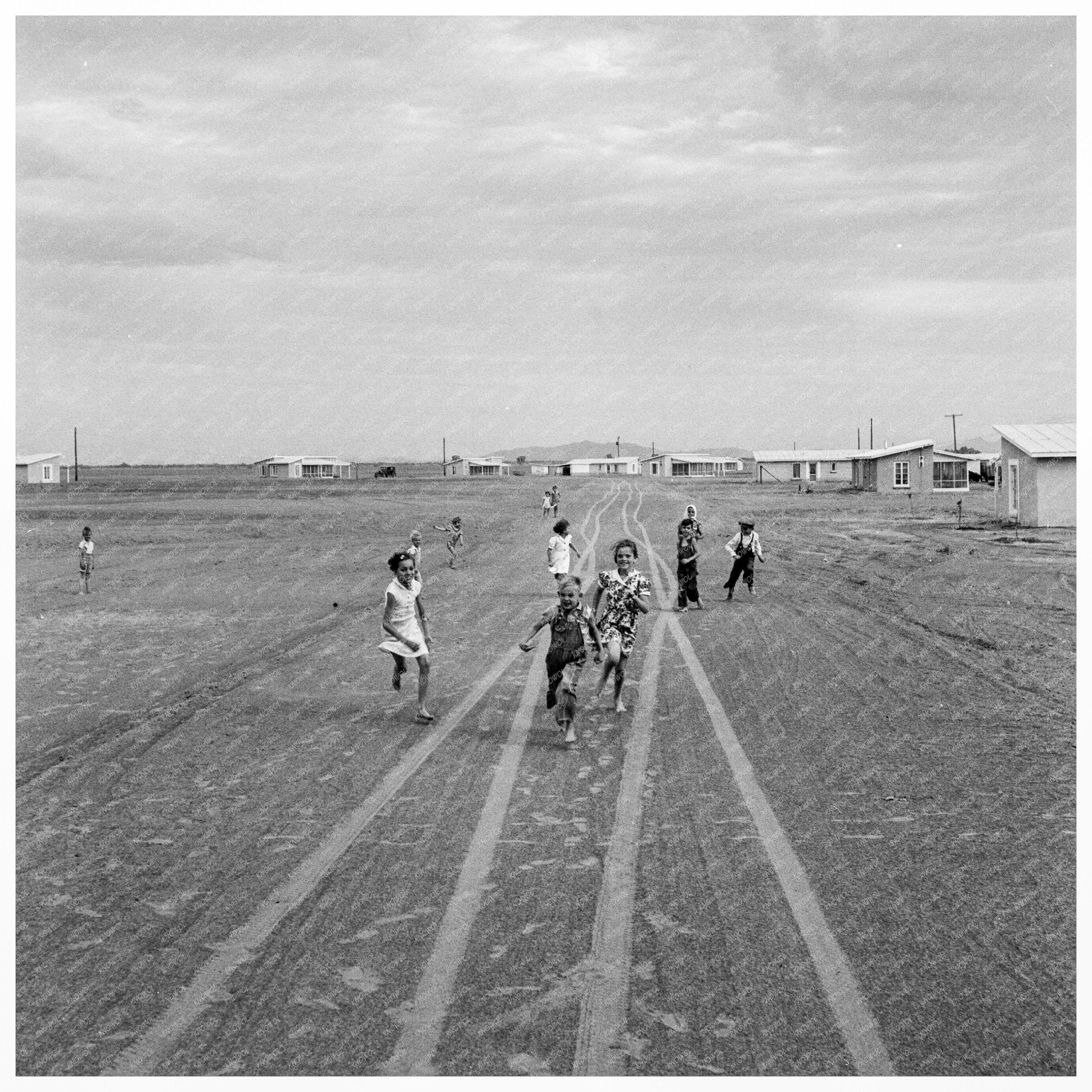 Casa Grande Project Children in Arizona June 1938 - Available at KNOWOL