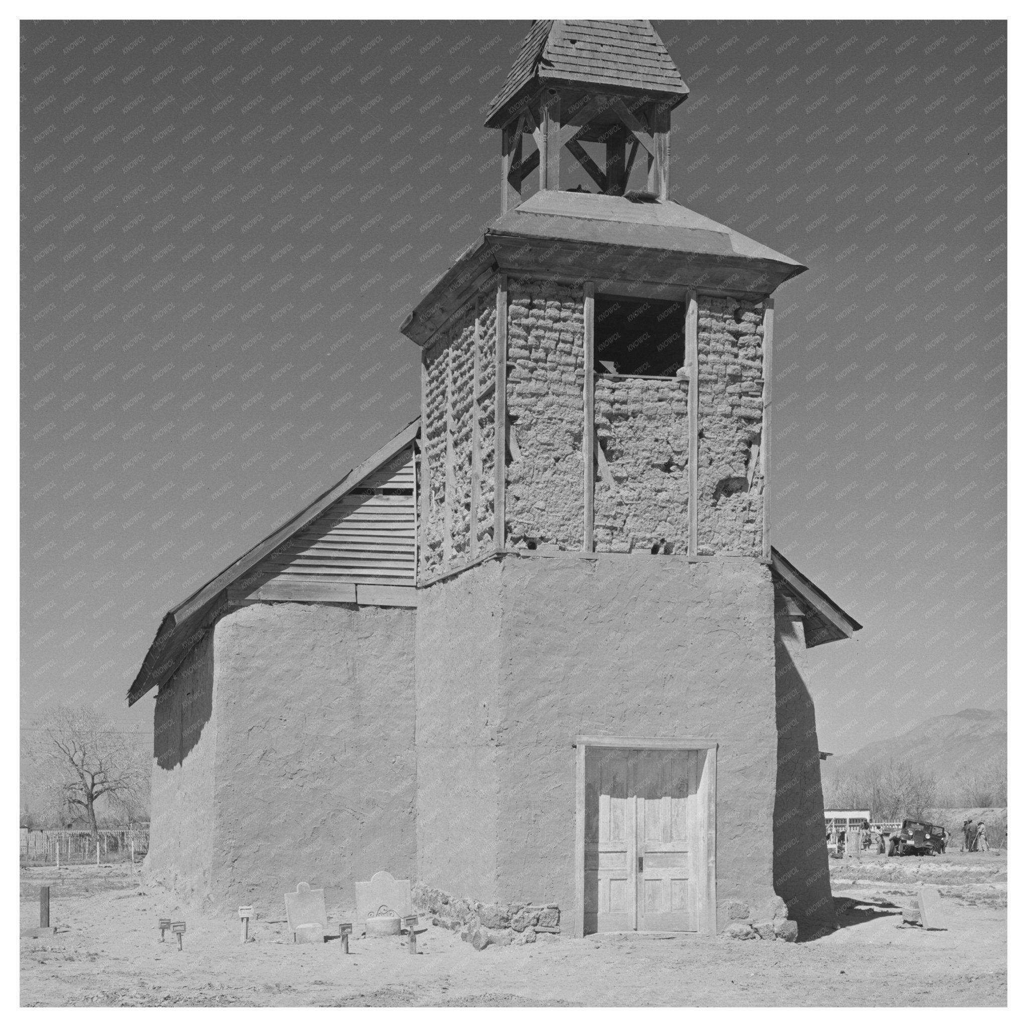 Catholic Church in Bernalillo County New Mexico 1940 - Available at KNOWOL