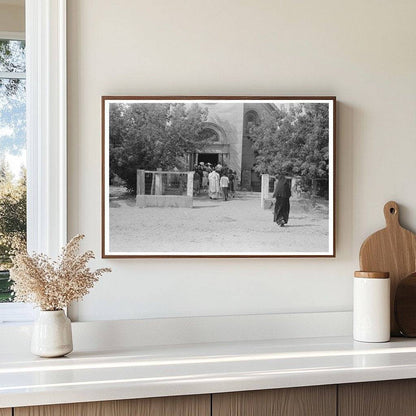 Catholic Procession in Penasco New Mexico July 1940 - Available at KNOWOL