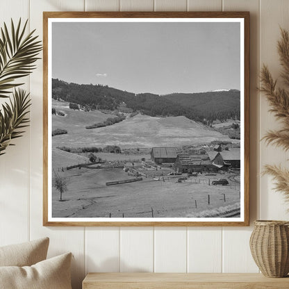 Cattle Ranch in Park County Montana 1942 - Available at KNOWOL