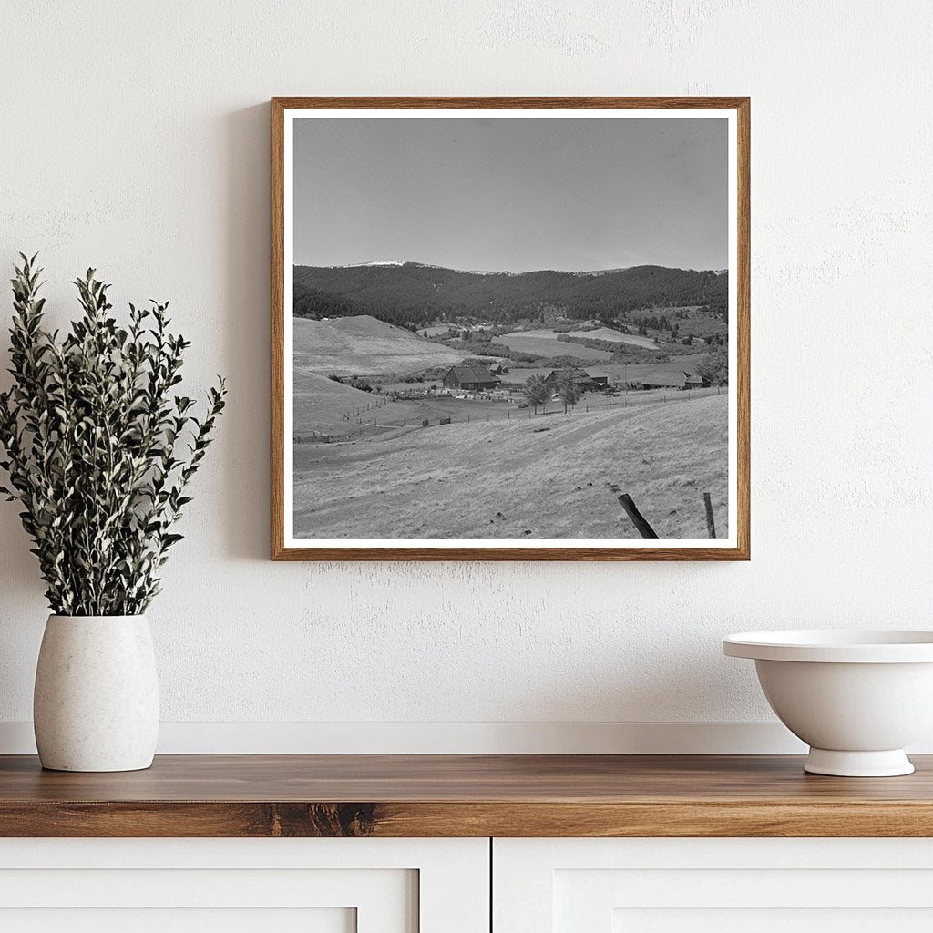 Cattle Ranch in Park County Montana September 1942 - Available at KNOWOL