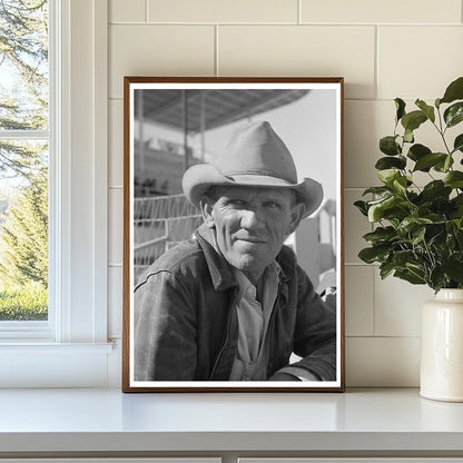 Cattleman at Imperial County Fair El Centro California 1942 - Available at KNOWOL