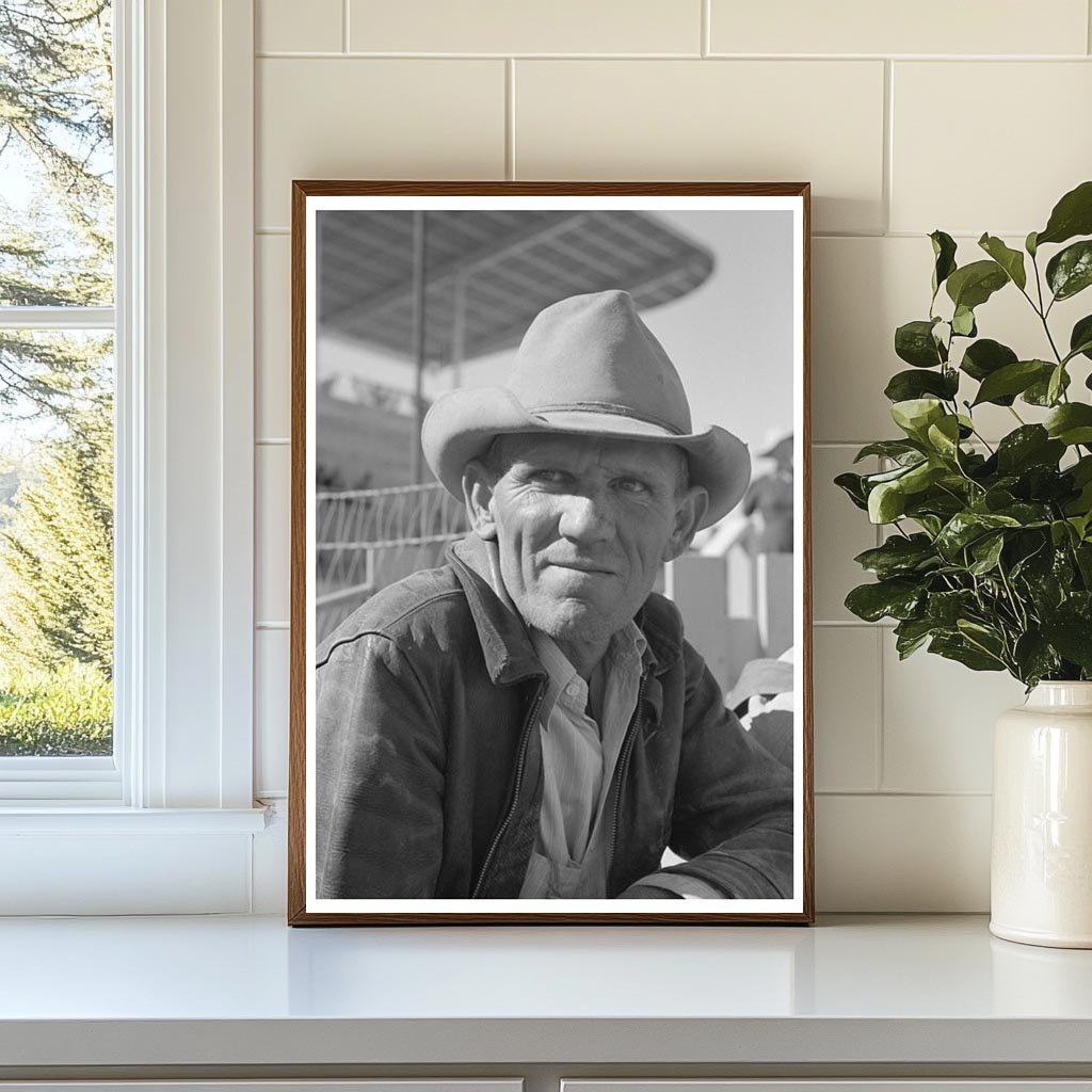 Cattleman at Imperial County Fair El Centro March 1942 - Available at KNOWOL