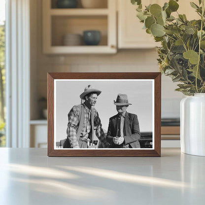 Cattlemen in San Angelo Texas November 1939 - Available at KNOWOL