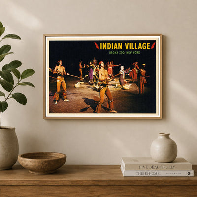 Tsa La Gi Indian Village, OK: The green corn dance