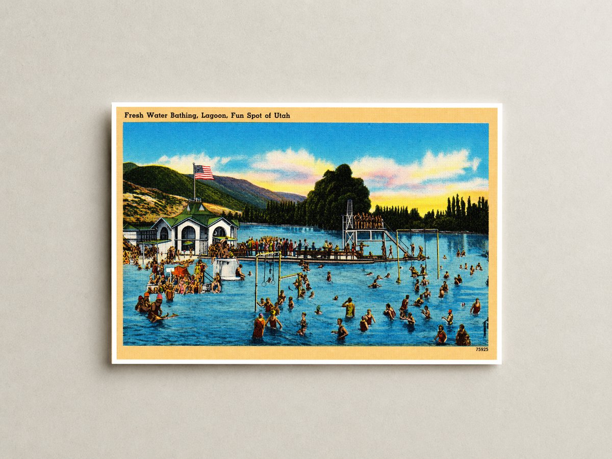 Salt Lake City, UT: Fresh water bathing, Lagoon, fun spot of Utah