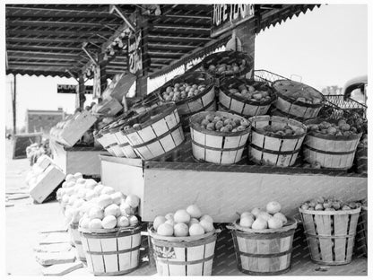 Center Market Washington D.C. June - July 1936 Image - Available at KNOWOL