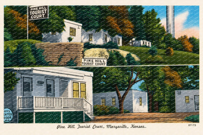 Marysville, KS: Pine Hill Tourist Court