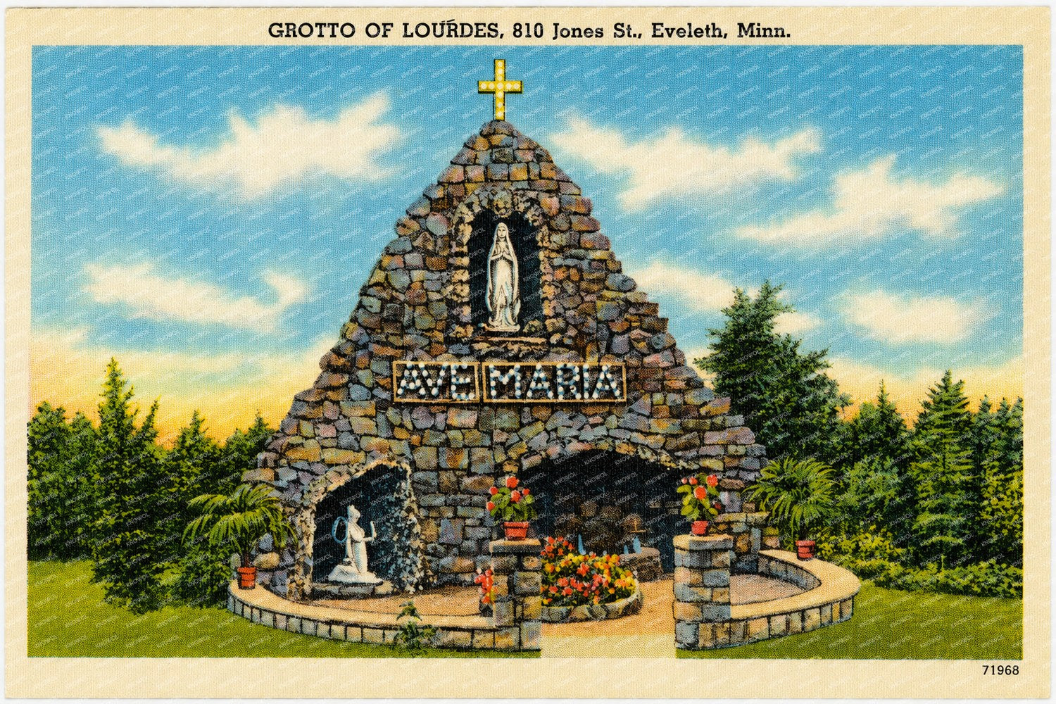 Eveleth, MN: Grotto of Lourdes, 810 Jones St.