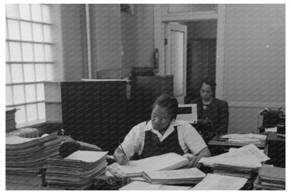 Chicago Insurance Office April 1941 Vintage Photograph - Available at KNOWOL