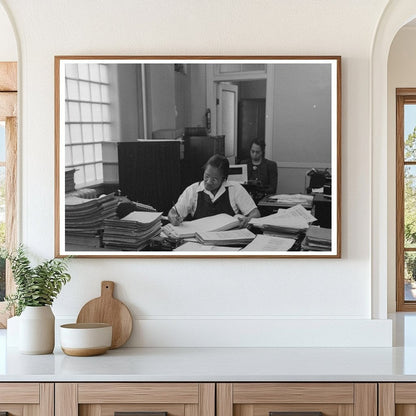 Chicago Insurance Office April 1941 Vintage Photograph - Available at KNOWOL