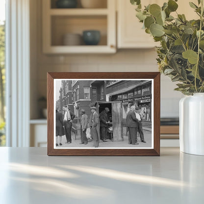 Chicago Newsstand Scene April 1941 Urban Life - Available at KNOWOL