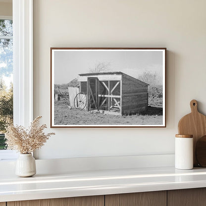 Chicken Coop on Small Farm Santa Maria Texas 1939 - Available at KNOWOL