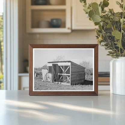 Chicken Coop on Small Farm Santa Maria Texas 1939 - Available at KNOWOL