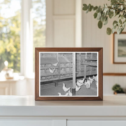 Chicken House at Sabine Farms Marshall Texas 1939 - Available at KNOWOL