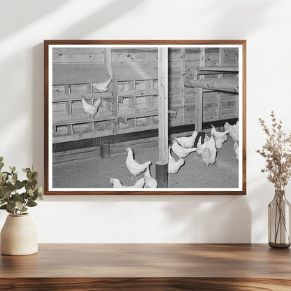 Chicken House at Sabine Farms Marshall Texas 1939 - Available at KNOWOL