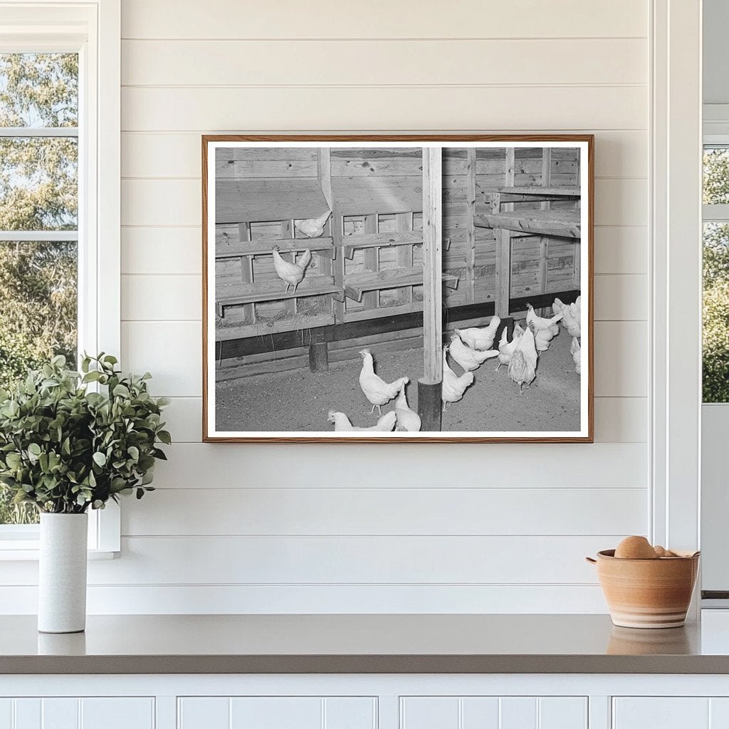 Chicken House at Sabine Farms Marshall Texas 1939 - Available at KNOWOL