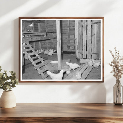 Chicken House on Sabine Farms Marshall Texas April 1939 - Available at KNOWOL
