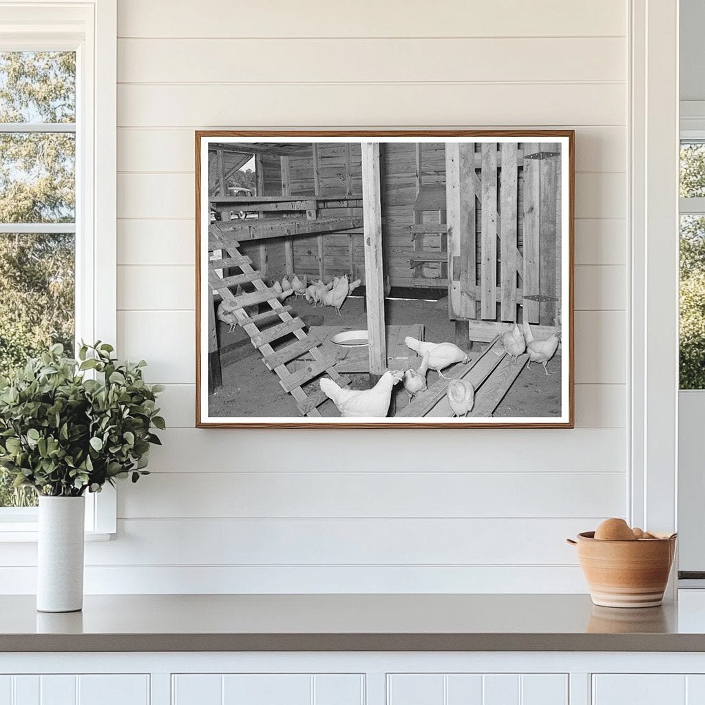 Chicken House on Sabine Farms Marshall Texas April 1939 - Available at KNOWOL