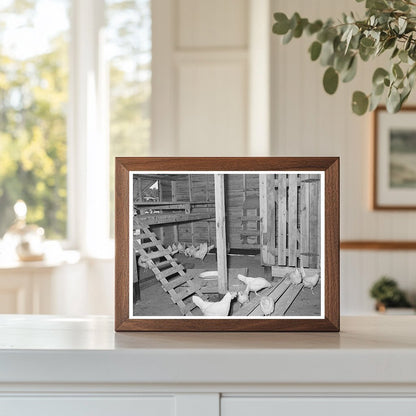 Chicken House on Sabine Farms Marshall Texas April 1939 - Available at KNOWOL