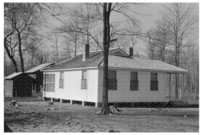 Chicot Farms Arkansas House January 1939 Vintage Photo - Available at KNOWOL