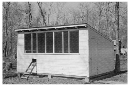 Chicot Farms Chicken Coop Arkansas January 1939 - Available at KNOWOL