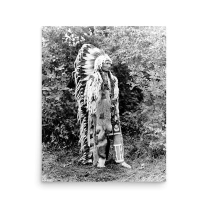 Chief Umapine of the Cayuse Tribe, 1913 - Available at KNOWOL