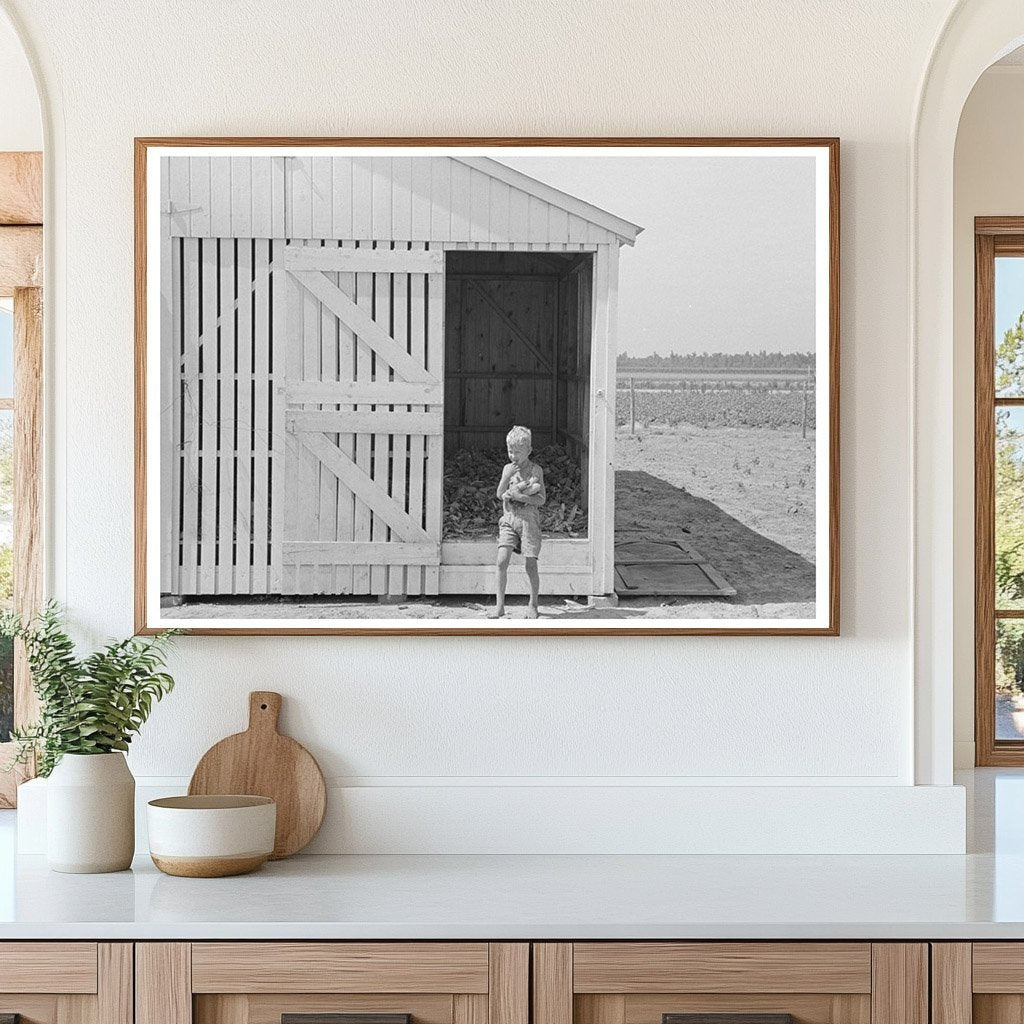 Child Collecting Corn in Southeast Missouri 1938 - Available at KNOWOL