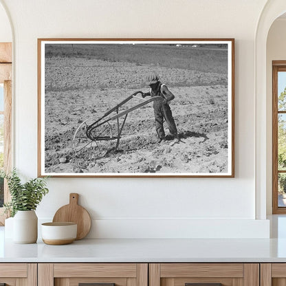 Child Cultivating Cotton in New Madrid County 1938 - Available at KNOWOL