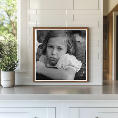 Child in Car Outside General Store Jarreau Louisiana 1938 - Available at KNOWOL