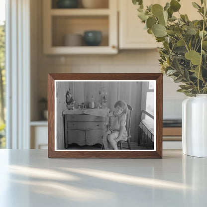 Child in Two - Room Shack Caruthersville Missouri 1938 - Available at KNOWOL