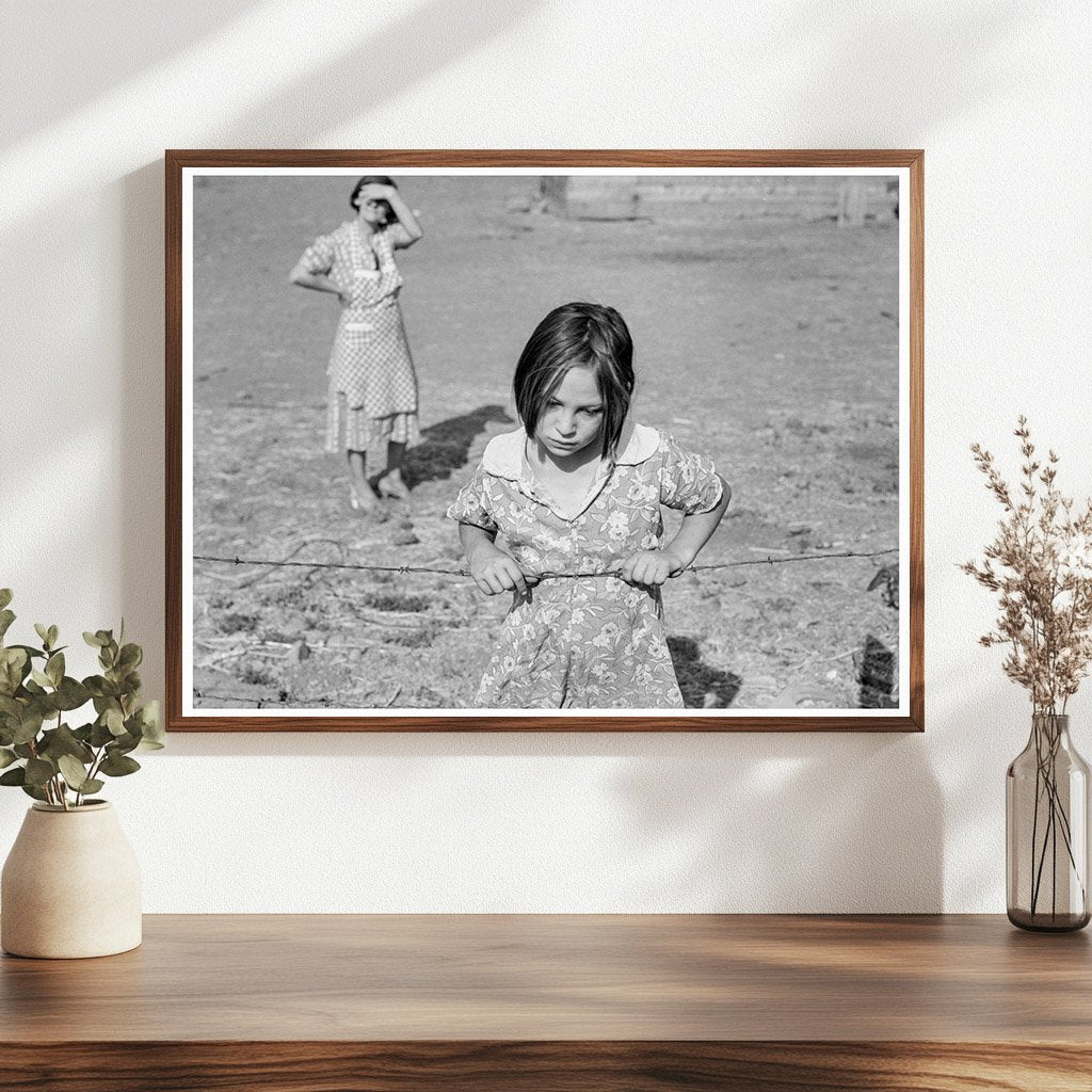 Child in Yakima Valley Farm Security Program August 1939 - Available at KNOWOL