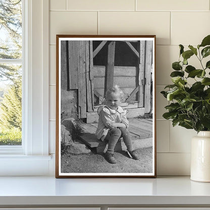 Child of a Cut - Over Farmer Northome Minnesota 1937 - Available at KNOWOL