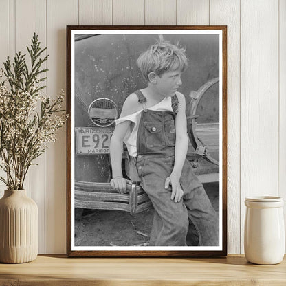 Child of a Migrant Worker in Arizona February 1939 - Available at KNOWOL