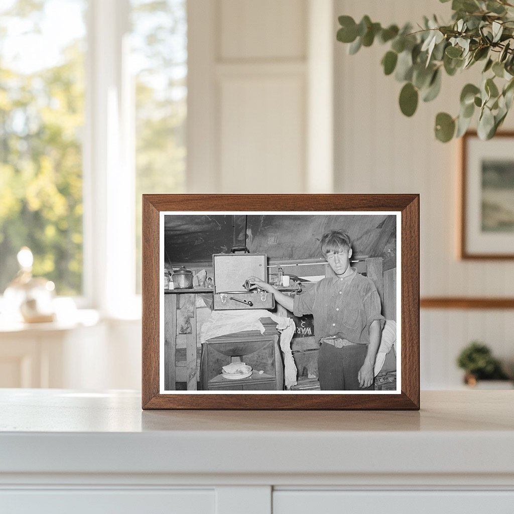 Child of Camp Resident Mays Avenue Oklahoma City 1939 - Available at KNOWOL