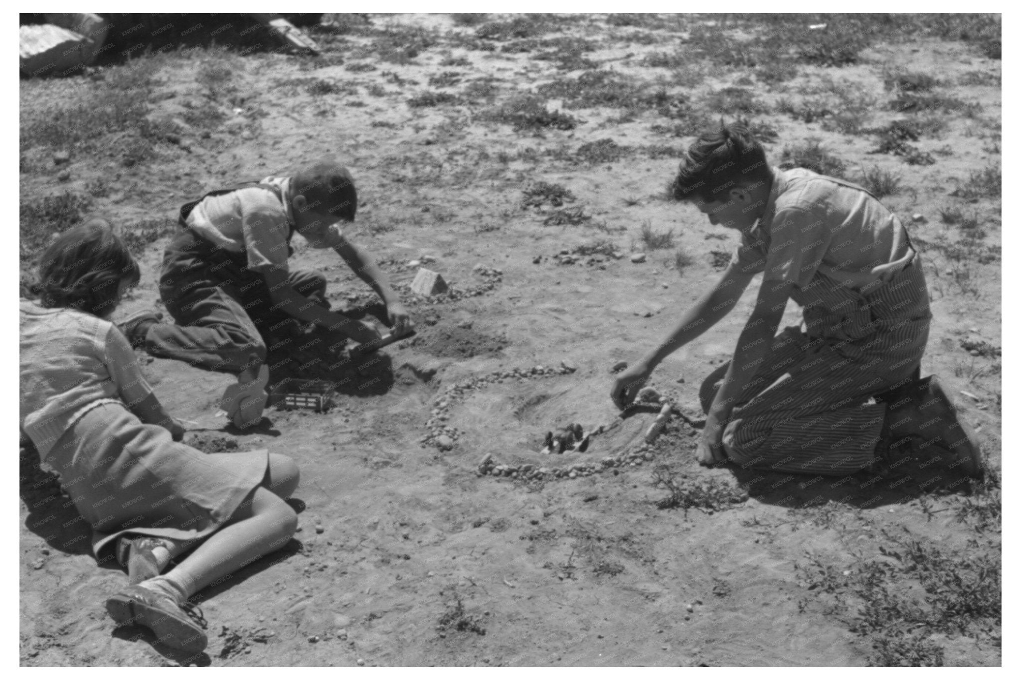 Child of Farm Worker in Caldwell Idaho 1941 - Available at KNOWOL