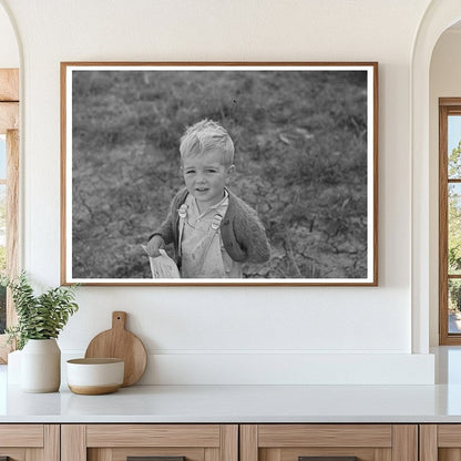 Child of Farmer in Cut - Over Minnesota September 1937 - Available at KNOWOL