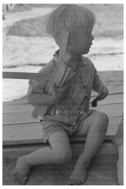 Child of Farmer in Vale - Owyhee Irrigation Project 1941 - Available at KNOWOL