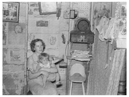 Child of North Dakota Farmer in Drought September 1937 - Available at KNOWOL