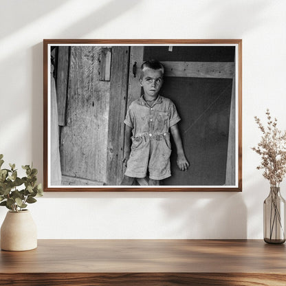 Child of Sharecropper Family in Mississippi 1937 - Available at KNOWOL